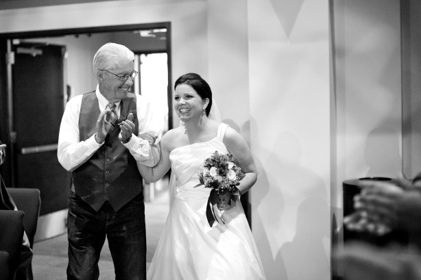 Father - Daughter First Look #Wedding