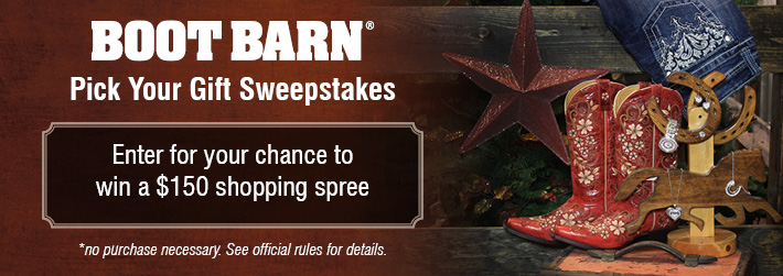still being molly Boot Barn $150 shopping spree giveaway