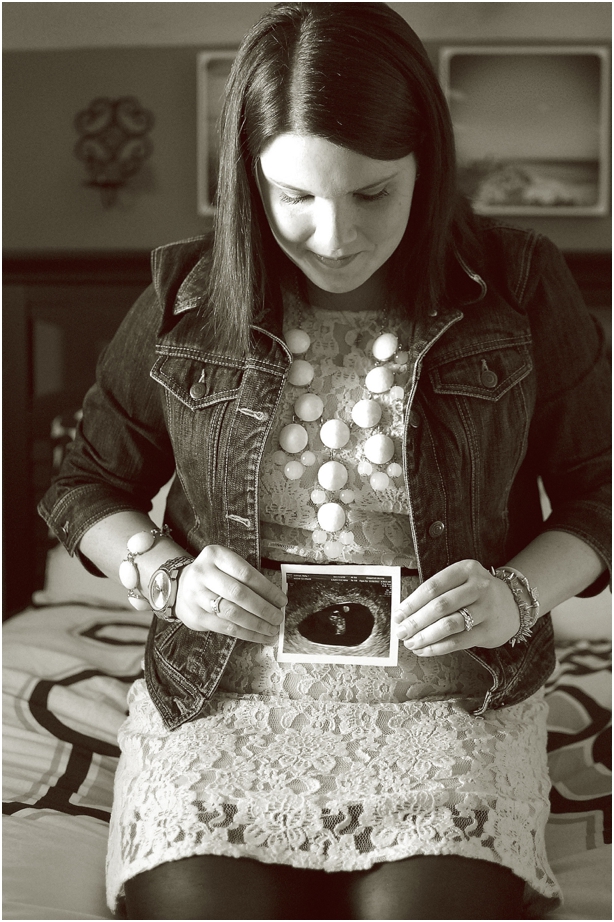 Cowboy boot baby announcement