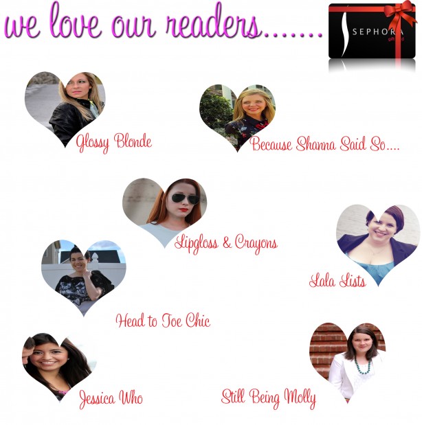 We Love Our Readers Giveaway!