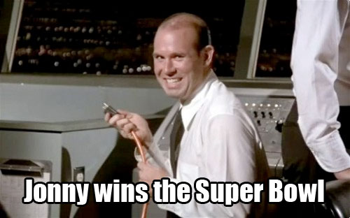 Jonny Wins the Super Bowl