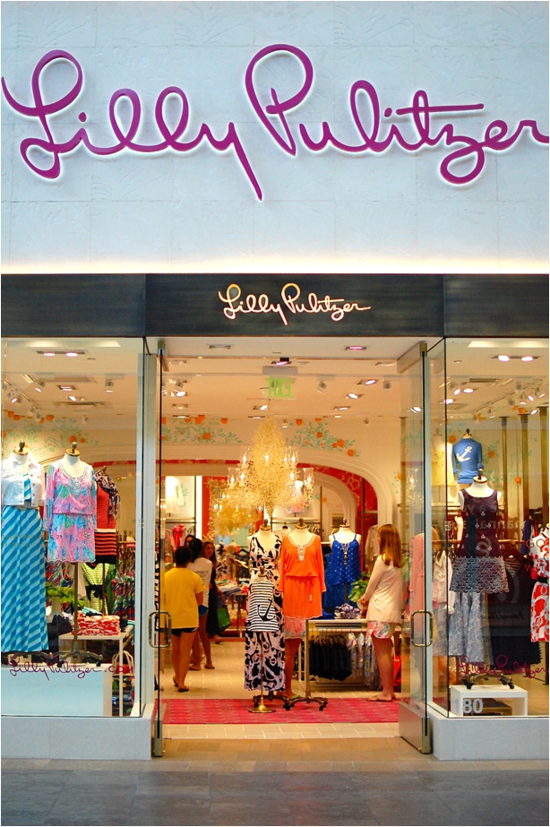 Lilly Pulitzer at Southpoint Mall in Durham, North Carolina