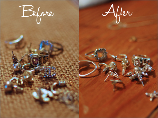 how to clean tiffany silver necklace at home