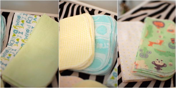 As You Stitch {Baby} - Cloth Wipes and Reusable Nursing Pads