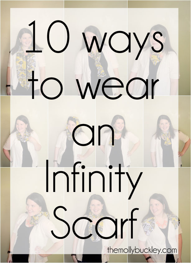 10 Ways to Wear an Infinity Scarf