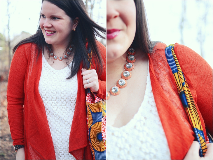Fashion | Crochet tunic, lace me together cardigan, Noonday Collection Charlotte's Bag