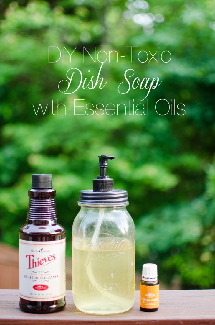 Easy DIY Non Toxic Dish Soap Still Being Molly 