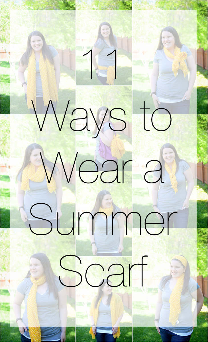 7 Scarf-As-Top Outfits to Get You Through the Last Few Weeks of Summer