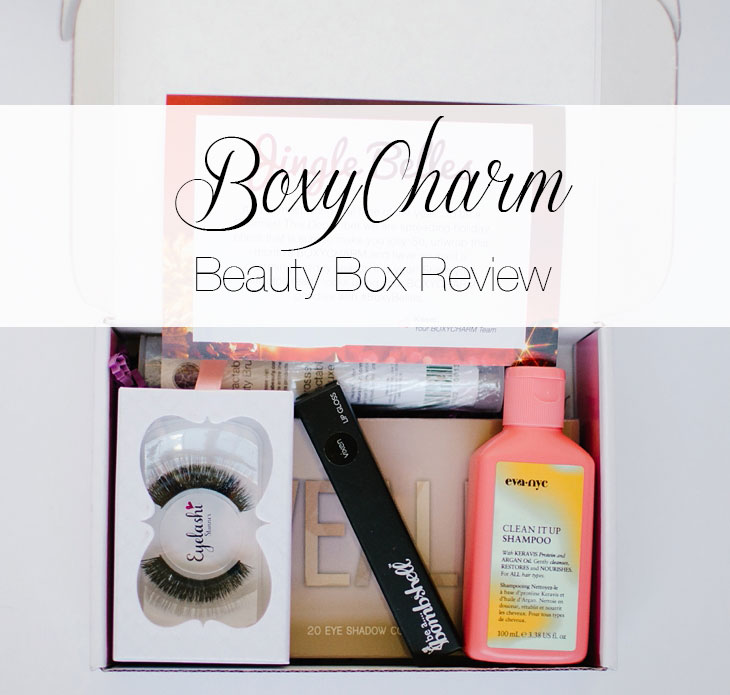 BoxyCharm Jingle Belles Beauty Box Unboxing & Review - Still Being Molly