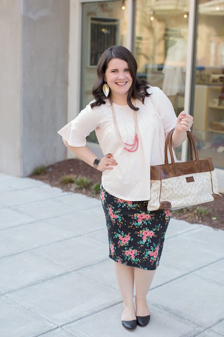 4 Ways to Wear a Floral Pencil Skirt | Still Being Molly