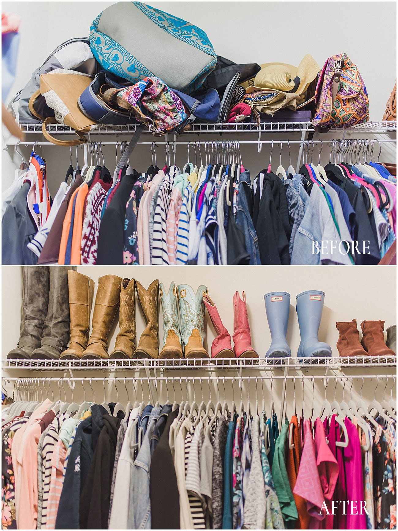 Closet Organization Before & After | Still Being Molly