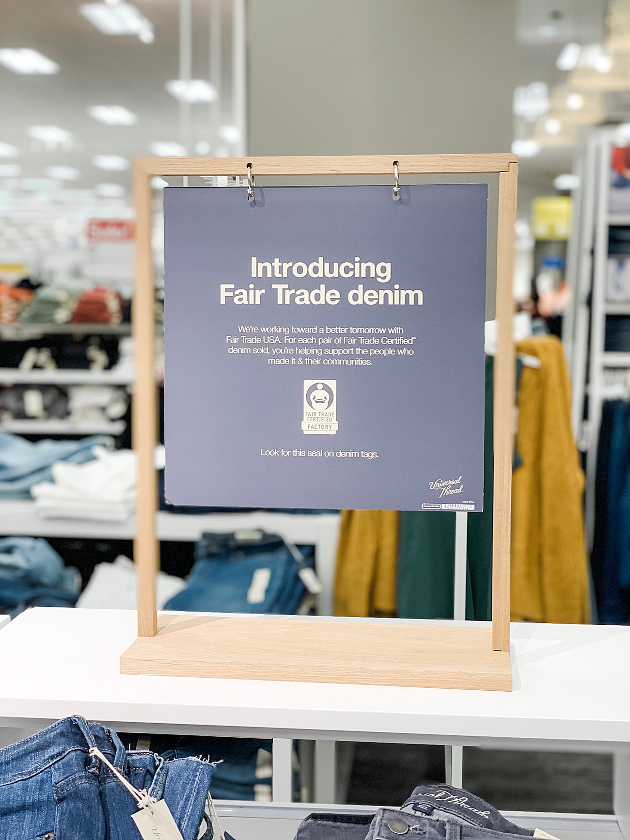 fair trade denim target